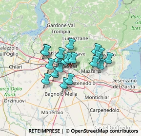 Mappa Complesso Fuksas, 25121 Brescia BS, Italia (9.135)