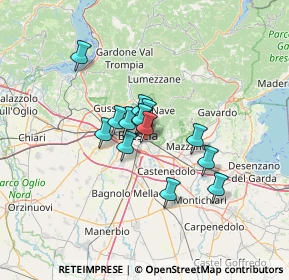 Mappa Complesso Fuksas, 25121 Brescia BS, Italia (8.55571)