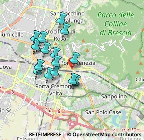 Mappa Complesso Fuksas, 25121 Brescia BS, Italia (1.63053)