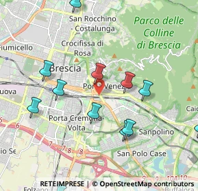 Mappa Complesso Fuksas, 25121 Brescia BS, Italia (2.40538)