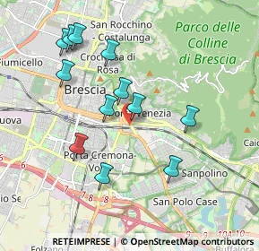 Mappa Complesso Fuksas, 25121 Brescia BS, Italia (1.85667)