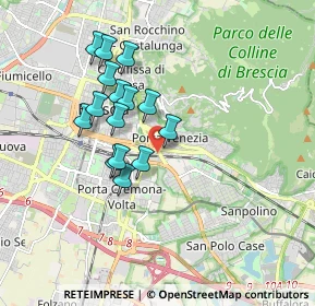 Mappa Complesso Fuksas, 25121 Brescia BS, Italia (1.504)