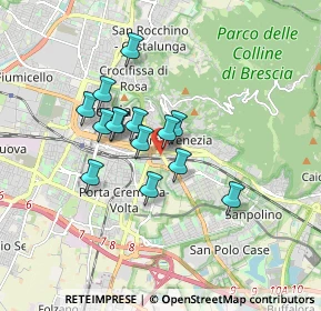 Mappa Complesso Fuksas, 25121 Brescia BS, Italia (1.30143)
