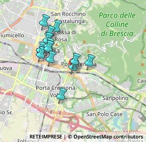 Mappa Complesso Fuksas, 25121 Brescia BS, Italia (1.54846)