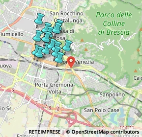 Mappa Complesso Fuksas, 25121 Brescia BS, Italia (1.72938)