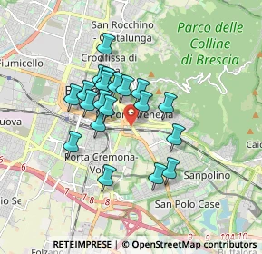 Mappa Complesso Fuksas, 25121 Brescia BS, Italia (1.354)