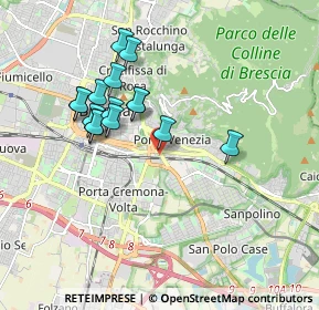 Mappa Complesso Fuksas, 25121 Brescia BS, Italia (1.63133)