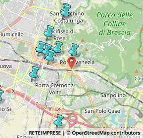 Mappa Complesso Fuksas, 25121 Brescia BS, Italia (2.19545)