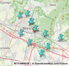 Mappa Complesso Fuksas, 25121 Brescia BS, Italia (3.49091)