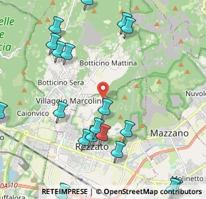 Mappa Via Fratelli Cairoli, 25086 Rezzato BS, Italia (2.713)
