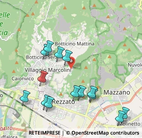 Mappa Via Fratelli Cairoli, 25086 Rezzato BS, Italia (2.19786)
