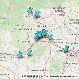 Mappa Headquarter, 36100 Vicenza VI, Italia (11.51688)