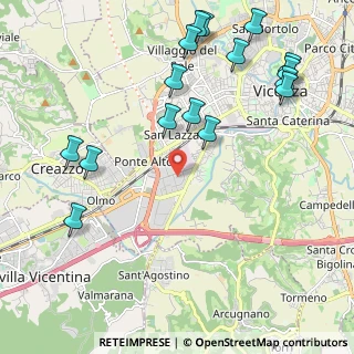 Mappa Headquarter, 36100 Vicenza VI, Italia (2.57688)