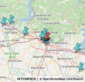 Mappa Via Rieti, 25125 Brescia BS, Italia (10.665)