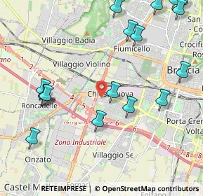 Mappa Via Rieti, 25125 Brescia BS, Italia (2.65647)