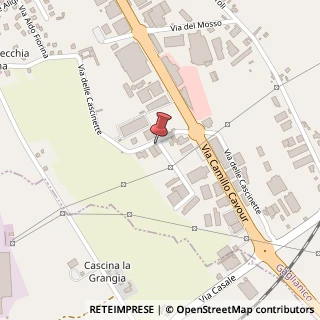 Mappa Via delle Cascinette, 24, 13894 Biella, Biella (Piemonte)