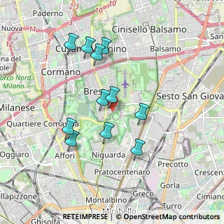 Mappa Via San Giovanni Bosco, 20091 Bresso MI, Italia (1.67909)