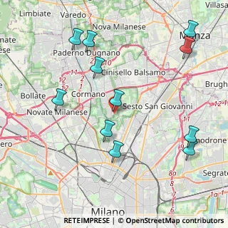 Mappa Via San Giovanni Bosco, 20091 Bresso MI, Italia (4.65091)