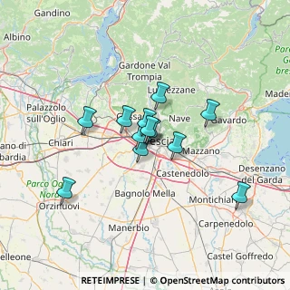 Mappa Via Orzinuovi n, 25125 Brescia BS, Italia (9.40583)