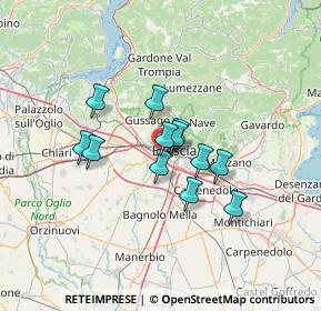 Mappa Via Orzinuovi n, 25125 Brescia BS, Italia (9.485)