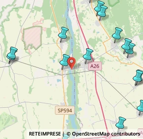 Mappa Strada Provinciale Gallarate-Oleggio-Buronzo, 13030 Ghislarengo VC, Italia (6.411)