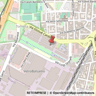 Mappa Via Giosuè Carducci, 221/30, 20099 Sesto San Giovanni, Milano (Lombardia)