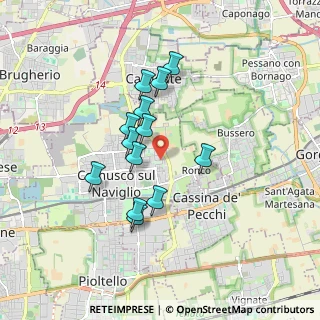 Mappa Via Anguissola Sofonisba, 20063 Cernusco sul Naviglio MI, Italia (1.44)