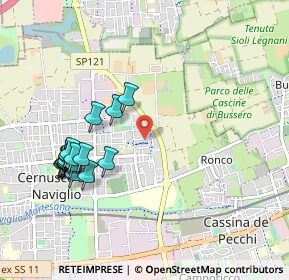 Mappa Via Sofonisba Anguissola, 20063 Cernusco sul Naviglio MI, Italia (1.0645)