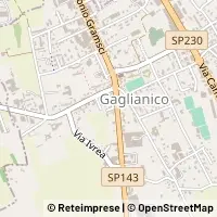 Mapa Gaglianico