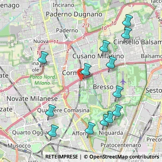 Mappa Via Don Paolo Pecchio, 20032 Cormano MI, Italia (2.46538)