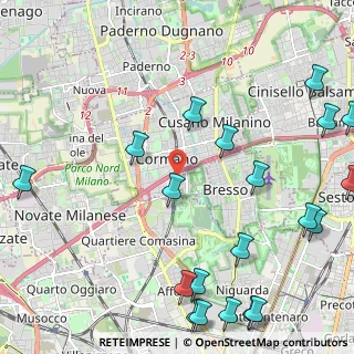 Mappa Via Don Paolo Pecchio, 20032 Cormano MI, Italia (3.0655)