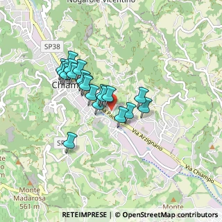 Mappa Via Stadio, 36072 Chiampo VI, Italia (0.683)