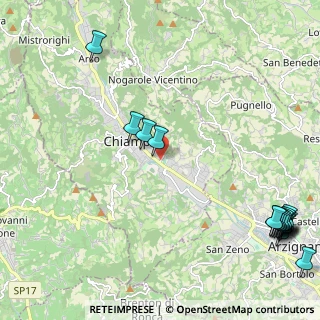 Mappa Via Stadio, 36072 Chiampo VI, Italia (3.25118)
