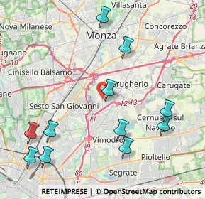 Mappa Via Carlo Levi, 20093 Cologno Monzese MI, Italia (4.9)