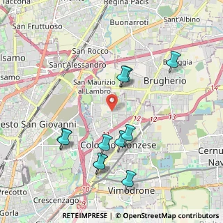 Mappa Viale Lombardia, 20093 Cologno Monzese MI, Italia (2.04727)