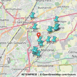 Mappa Viale Lombardia, 20093 Cologno Monzese MI, Italia (1.67)