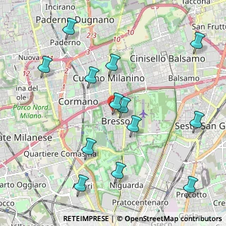 Mappa Bresso, 20091 Bresso MI, Italia (2.30846)