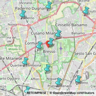 Mappa Bresso, 20091 Bresso MI, Italia (2.79273)