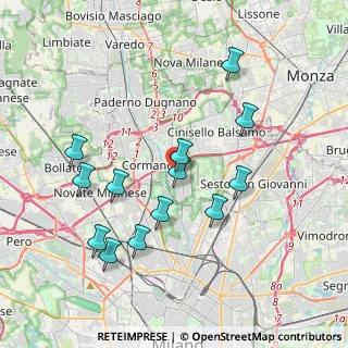 Mappa Bresso, 20091 Bresso MI, Italia (3.76077)