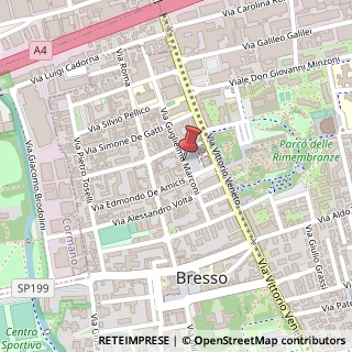 Mappa Via Guglielmo Marconi,  40, 20091 Bresso, Milano (Lombardia)