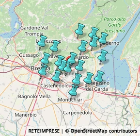 Mappa Via Pieve, 25080 Nuvolento BS, Italia (10.317)