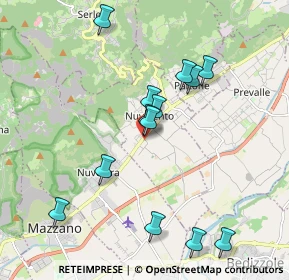 Mappa Via Pieve, 25080 Nuvolento BS, Italia (1.89692)