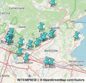 Mappa Via Pieve, 25080 Nuvolento BS, Italia (8.404)