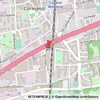 Mappa Via Giotto, 28, 20032 Cormano, Milano (Lombardia)