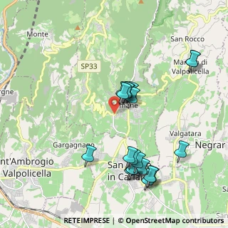 Mappa Via Banchette, 37022 Fumane VR, Italia (2.055)