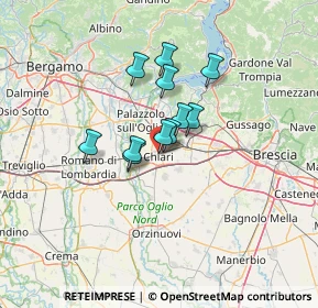 Mappa Via S. Bernardino, 25032 Chiari BS, Italia (8.68727)