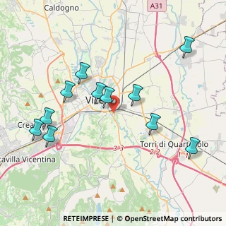 Mappa Via dello Stadio, 36100 Vicenza VI, Italia (4.11545)