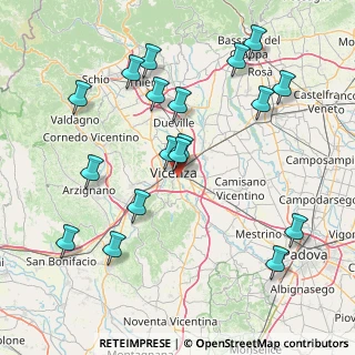 Mappa Via dello Stadio, 36100 Vicenza VI, Italia (17.515)