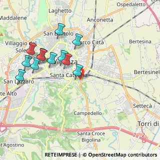 Mappa Via dello Stadio, 36100 Vicenza VI, Italia (2.26462)