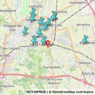 Mappa Via dello Stadio, 36100 Vicenza VI, Italia (2.03583)